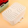 Forma Retangular de Silicone para Air Fryer em Estoque Tapete de Forno