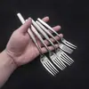 Cuchillo, Tenedor y Cuchara de Acero Inoxidable con Cuentas, Vajilla Occidental, Cuchillo y Tenedor para Bistec de Restaurante, Cuchara y Tenedor de Servicio Público, Juego de Tenedor y Cuchara para el Hogar