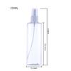 Botellas de Viaje Hombro Plano Transparentes Cosmético Perfume Alcohol Portátil Plástico Presionando Pequeña Botella de Spray Botella de Spray Desinfección