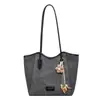 Bolso de hombro cruzado para mujer para otoño e invierno, modelo nuevo 2026, bolso tote de PU para commuting con cremallera, bolso de mano de gran capacidad