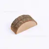 Portanotas de tocón de madera ecológico al por mayor, creativo, para bodas, reuniones, adornos decorativos de madera, portatarjetas de visita de madera
