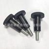 Fabricante de Dongguan Suministra 16 mm-M4 Galvanizado Ecológico Nylon Mango Recto Mango de Plástico Perilla para Muebles