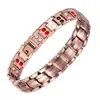 Fornecimento Exclusivo Transfronteiriço de Pulseiras Masculinas Elegantes de Fileira Dupla, Pulseiras Magnéticas Estilo Casco de Tartaruga, Pulseiras Energéticas de Íons Negativos para Homens Atacado