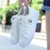 Zapatos de Lona Nuevos para Mujer, Zapatos Blancos, Planos Casuales Verano 2023, Tenis Deportivos Tallas Extras