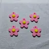 Joyería de Gota de Pegamento DIY Flor Pequeña Colgante de Llave Pendientes Pasador Accesorios para el Cabello Tocado Collar Accesorios Decorativos Colgante de Bolsillo