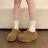 Solado grosso aumento interno com veludo quente totalmente fechado Sapatos Birkenstock sapatos fofos femininos 2026 inverno novo botas de neve sapatos de algodão