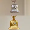 Popular Campana de Deseos de Artesano Italiano de Xiaohongshu Collar Cepillado Exquisitos Accesorios Retro para Mujer Envío Directo