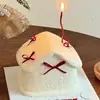 20 Mini Lazos Finos de Cinta para Decoración de Pasteles, Adornos Festivos para Repostería y Postres, Accesorios Florales para Globos