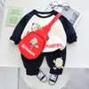 Ropa Infantil Primavera y Otoño Nuevos Productos Suéter de Ultraman para Niños Conjunto de Dos Piezas 2023 Ropa de Primavera y Otoño para Niños Venta al por Mayor Ropa Infantil