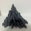 Decoración de Ornamentos para Paisajismo de Acuarios Una Piedra en una Escena Tanque Redondo para Peces Casero Tanque de Plantas Acuáticas Rocalla de Piedra Montaña Nevada Juego Completo
