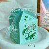 Caixa de Doces para Casamento Vazada da Amazon com Fita Caixa de Doces Europeia Criativa Decoração de Festa de Casamento Feriado Caixa de Embalagem