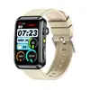 Pulsera Deportiva Multifuncional, Linterna, Llamada Bluetooth, Microchequeo de Temperatura Corporal, Monitoreo de Presión Arterial y ECG, Reloj Inteligente