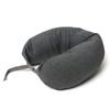 Almohada de partículas de espuma Liangpin almohada en forma de U sin estampado almohada para el cuello almohada de viaje almohada para acostarse almohada para la cintura entrega de una pieza