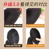 Peluca para Mujer con Cabello Realista, Corona Alta de Piel de Toronja, Moño Perezoso Invisible, Aumento de Volumen del Cabello, Almohadilla de Cabello de Silicona de Seda de Alta Temperatura