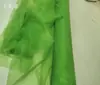 Caramelo Laranja Folha de Bordo Amarelo Cáqui Malha Macia Vestido de Noiva Vestido Saia Tecido Malha Transparente Fundo