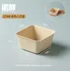 Comercio Electrónico Transfronterizo Juego de Vajilla Desechable de Pulpa de Papel Tazón de Papel Comercial para el Hogar Tazón Redondo Desechable Biodegradable Caja Completa