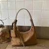 2026 Bolsa de Ombro Único Outono/Inverno Camurça Pelúcia Retro Bolsa Tote Grande Capacidade para o Dia a Dia Bolsa de Axila Feminina Toque de Luxo