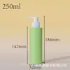 Botellas de plástico vacías para limpieza y cuidado del hogar 200-500 ml botellas con bomba para cosméticos y cuidado de la piel materiales de empaque para limpiador facial y loción