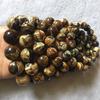 Báltico segunda geração âmbar raiz de cera de abelha Pulseira de âmbar flutuante água masculina e feminina única Circle Bracelet exposição ao vivo