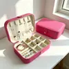 Caja de Joyería de Cuero Amazon Transfronteriza Caja de Almacenamiento de Recuerdo de Boda Venta al por mayor de Fábrica Origen Caja para Pendientes Personalización