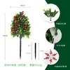 Insertos Populares de Plantas Verdes Artificiales de Amazon, Árboles de Ciprés Pequeños, Bonsái de Ciprés Artificial, Boj, Lavanda, Flores Artificiales, Árboles Artificiales
