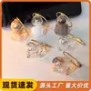 Colgante para Llavero, Gato de Aspecto Elegante, Carcasa Transparente, Colgante de Bola de Pelo, Almacenamiento de Pelo de Mascota, Llavero Creativo Listo para la Venta