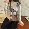 Bolso de Cesta Vintage de Nicho para Mujer 2026 Nuevo Modelo Bolso de Hombro Simple Versátil Gran Capacidad Bolso Cruzado de Bloques de Color