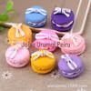 Argila Macia Laço Macaron Areia Movediça Creme Capa de Celular Acessórios Pão Bolo Comida Brinquedo Argila Macia DIY Hambúrguer