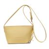 Moda Verão Bolsa de Axila Feminina 2025 Nova Textura Casual Grande Capacidade Design Cor Sólida Bolsa Balde Transversal