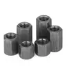Tuerca de Alta Resistencia 8.8 Negra Tuerca Hexagonal Extendida M10-M100 Multiespecificación Tuerca de Conexión Engrosada