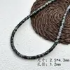 Contas Espaçadoras de Ágata Negra Natural Vintage Contas Redondas Contas Feitas à Mão Contas Soltas para DIY Pulseira Colar Pingente com Material de Contas