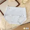 Calcinhas Infantis 10A Antibacterianas Novo Estilo Simples e Doces, Algodão Puro, Gancho Estendido, Confortáveis, Respiráveis, Amigáveis à Pele, Calcinhas para Meninas