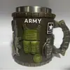 Terror Transfronterizo Tiburón Blanco Taza Tiburón Blanco Taza Artesanía de Resina Adornos de Resina Gama Alta Nicho