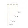 Hebilla de Resorte Multimodelo Transfronteriza Cadena de Extensión Ajustable Conexión de Pulsera y Collar Cadena de Cola para Joyería Cobre