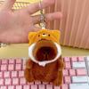Boneca Capivara Boneca Transfronteiriça Pingente Chaveiro Brinquedo de Pelúcia Capivara Presente para Menina Boneca Pequena