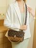 Bolsa Transversal de Ombro Feminina Barney Meizi, Nova Moda de Alto Padrão Versátil Nicho Original Bolsa Mensageira de Luxo