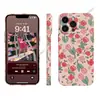 Funda Protectora de Cobertura Total Floral de Tulipán Fresco de Primavera para iPhone 16 Plus, iPhone 17 Pro Max Funda Dura