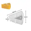 Molde de Silicona para Velas de Aromaterapia, Jabón, Postre, Joyería, Adornos, Cuadrado, Redondo, Triángulo de Queso para Ropa, Estéreo DIY