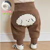 Pantalones Forrados de Trasero Grande para Mujeres y Bebés Hombres Otoño e Invierno Pantalones de Bebé Trasero Grande PP Pantalones Engrosados para la Barriga Pantalones para Niños Lindos
