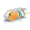 Nueva Caja de Almacenamiento Portátil para Sombreros a Prueba de Polvo Anti-ceniza Cremallera Tamaño Grande Ventana Transparente Caja para Artículos Varios