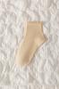Calcetines de Algodón para Mujer con Borde Fruncido, Calcetines Cortos Sin Costuras, Calcetines de Verano Finos Transpirables Absorbentes de Sudor de Media Pantorrilla Combinados con Zapatos Pequeños de Cuero Birkenstock