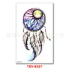 Pegatina de Tatuaje Pegatina de Tatuaje para Mujer Flor Brazo Medio Brazo Set de Pegatinas de Tatuaje