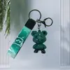 Llavero Colgante Oso Cielo Estrellado Creativo de PVC Colgante Lindo para Bolso Colgante para Mochila de Estudiante Accesorio para Coche Venta al por Mayor en Stock