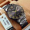 Relojes de negocios con explosiones en vivo, relojes para hombres, relojes para hombres, aleación de cuarzo, fabricantes de comercio exterior en stock, venta al por mayor, una generación de cabello