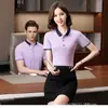 Camisa Polo de Seda de Gelo de Alta Qualidade para Negócios, Estilo Luxuoso de Cavalheiro e Socialite, Piquet Jacquard de Luxo Leve, Camiseta de Verão Unissex com Letras