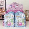 Auténtico Set de Bricolaje Hecho a Mano de la Serie Familiar Sanrio Melody Pegamento en Crema Pegatinas Mágicas Juguetes para Niños Venta al por Mayor