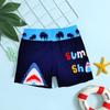 Calções de natação das crianças meninos estudantes Shorts de natação boxer das crianças confortáveis de secagem rápida dos desenhos animados fabricantes de calções de natação atacado