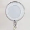 Fivela de Puxar Fácil de ABS Fivela Telescópica Fivela para Crachá de Identificação Porta-Cartão Redondo de Puxar Fácil Crachá de Trabalho Fivela para Pendurar Fivela de Marca de Fábrica