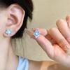 Plato de Incienso para Mosquitos Clip para la Oreja Sin Agujeros en la Oreja Sentido Avanzado Temperamento Simple Aretes de Joker Moda de Lujo Ligero Aretes Indoloros al Mayoreo