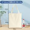 Bolsa de Cordón de Lona Bolsa de Almacenamiento de Arroz con Cordón Personalizada Empaque a Prueba de Polvo en Blanco Bolsa de Regalo Bolso de Lona Tote al por Mayor